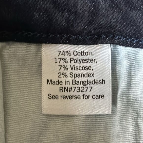 NWT Nine West Skinny Jeans -Classic Blue Wash, 0 - Picture 8 of 8